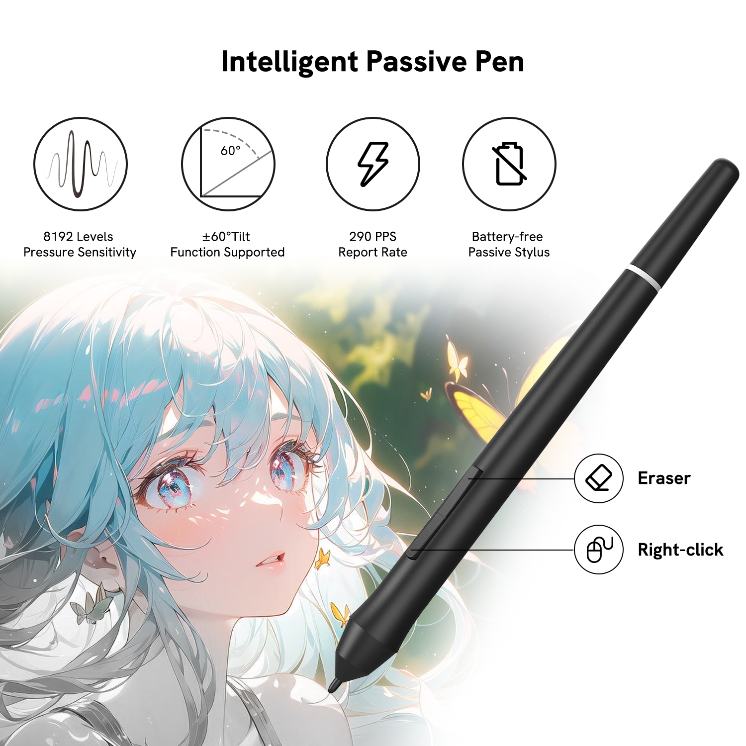 VEIKK Studio VK1560 Interactive Pen Display Drawing Tablet
